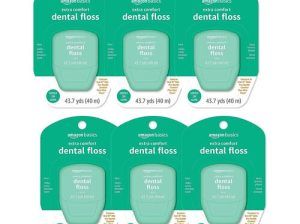 Amazon Basics Extra Comfort Mint Dental Floss