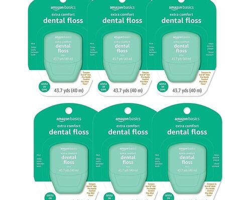 Amazon Basics Extra Comfort Mint Dental Floss