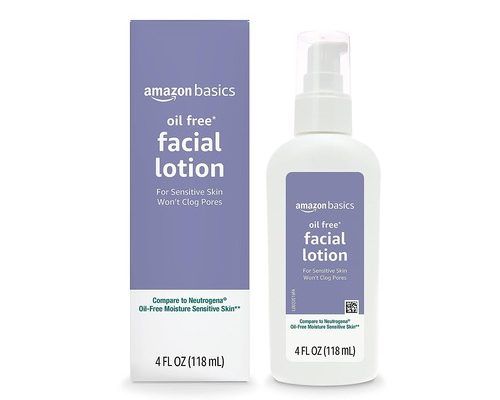 Amazon Basics Oil-free Facial Moisturizer for Sensitive Skin