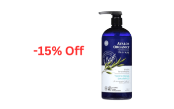 (15% Off) Avalon Organics Therapy Thickening Shampoo