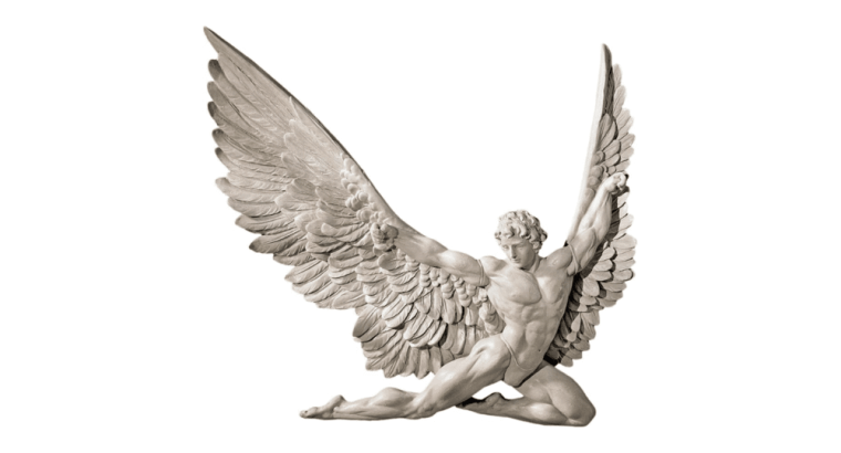 Design Toscano Icarus Winged Man Wall Sculpture