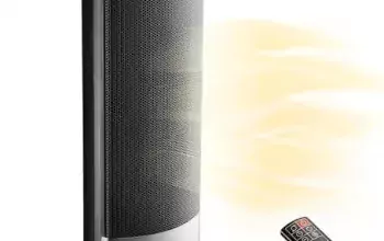 Lasko Ellipse Ceramic Tower Heater for Home with Tip-Over