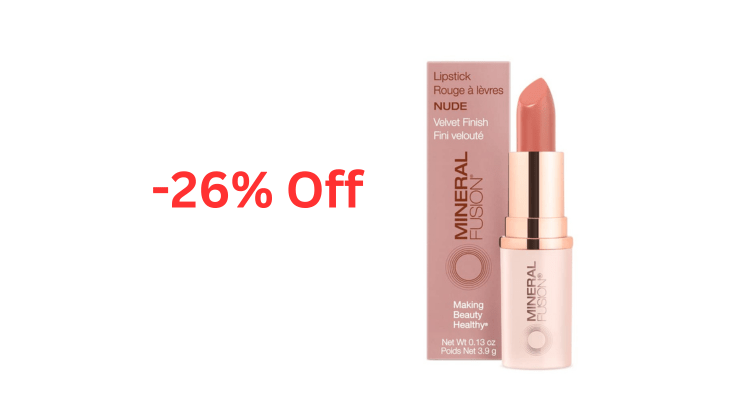 (26% Off) Mineral Fusion Lipstick
