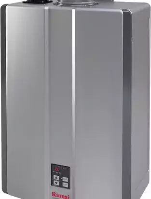 Rinnai RU160iN Condensing Tankless Hot Water Heater, 9 GPM,