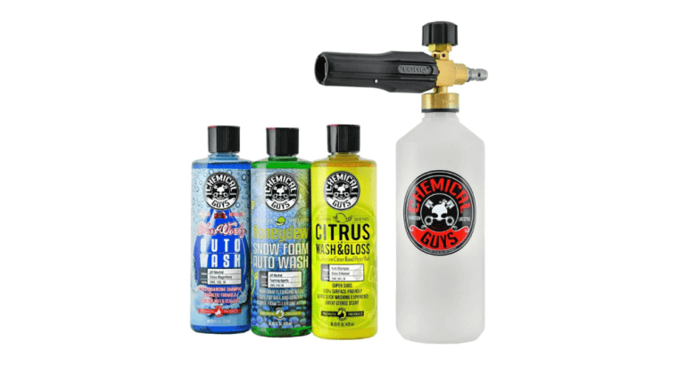 Chemical Guys TORQ Foam Cannon Snow Foamer & 3 Premium Soaps