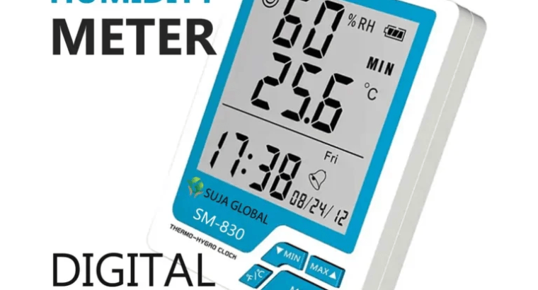 Digital Hygrometer | SM-830 Temperature & Humidity Meter