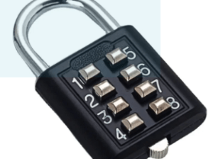 8 Digits Password Code Combination Smart Lock