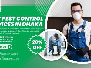 Best Pest Control Services in Dhaka – Jahan Pest Control