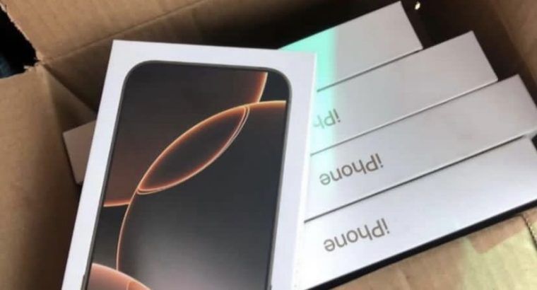 ORIGINAL IPHONE 16PRO MAX UNLOCKED + 1 YEAR WARRANTY.