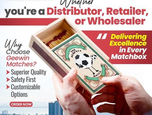 Geewin Matches – Leading Match Box Manufacturers & Exporter