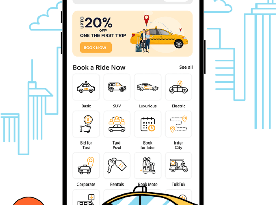 Uber Clone – Taxi Booking App Development | Uber App Clone
