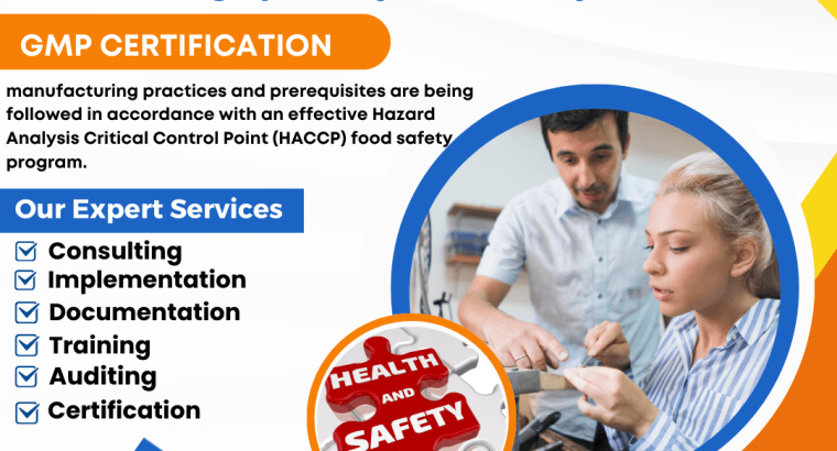 GMP Certification in Oman Assure Product Quality B2Bcert
