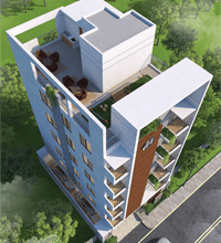 Luxurious Single Unit Apartment for Sale at Aftabnagar R/A