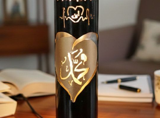 Home made table lamp