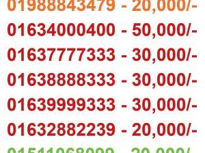 Exclusive VIP SIM Number BD | Lucky & Fancy Mobile Numbers