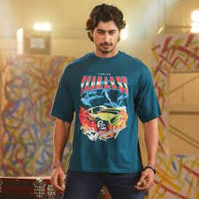 Drop Shoulder T Shirt Oversized Fit Premium Cotton Black