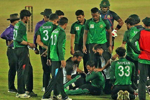 National Team player Mushfiqur Rahin injured