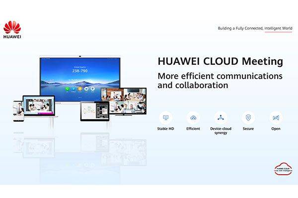 Huawei has come up with cloud technology rich video conferencing facility