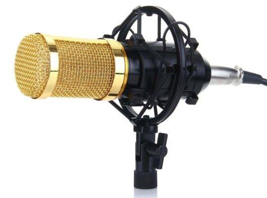 BM800 Microphone- High Performance Condenser Microphone For YouTube Studio