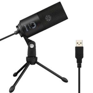 FiFine 669B USB Studio Condenser Microphone For YouTube Studio