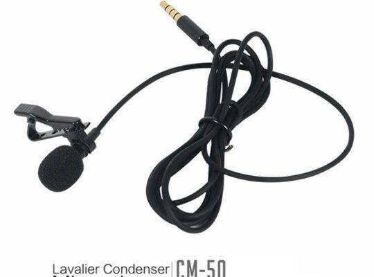 High Performance 3.5mm Lavalier Mini Clip Microphone (Odio, CM-50)