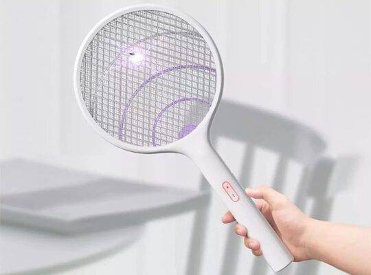 Xiaomi Electric Mosquito Swatter Rechargeable Electric Mosquito Killer Bat With 3-Layer Net (Qualitell ZS9001)