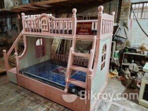 Wooden Child Bed Model-JFW586
