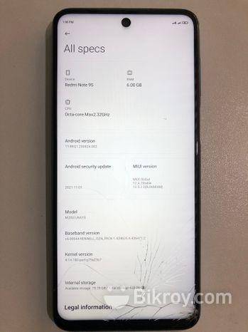 Xiaomi Redmi Note 9S (Used)