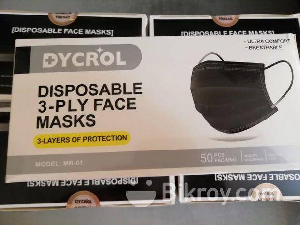 Dycrol face mask 3 ply China top class meltblown