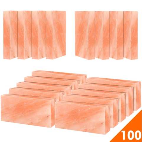 Himalayan Pink Salt Brick to build Salt Wall Sauna