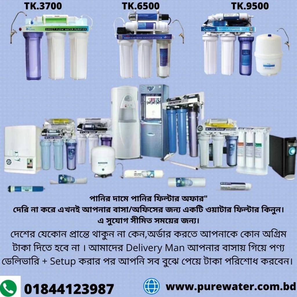 Purifier water for best life
